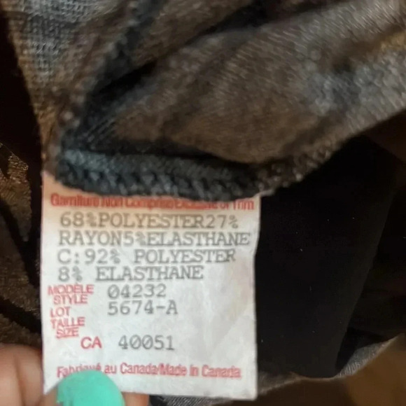 Frank Lyman design gray geometric pattern cowl neck sweater  midi dress size 6 - Picture 8 of 10